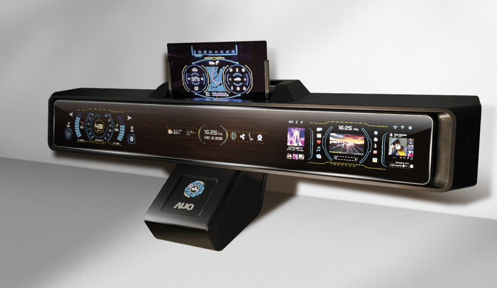 98858vip威尼斯Micro LED沉浸式车舱显示方案结合 可卷式、可伸缩的Micro LED应用并可呈现不同的质感纹路，展现人性化设计